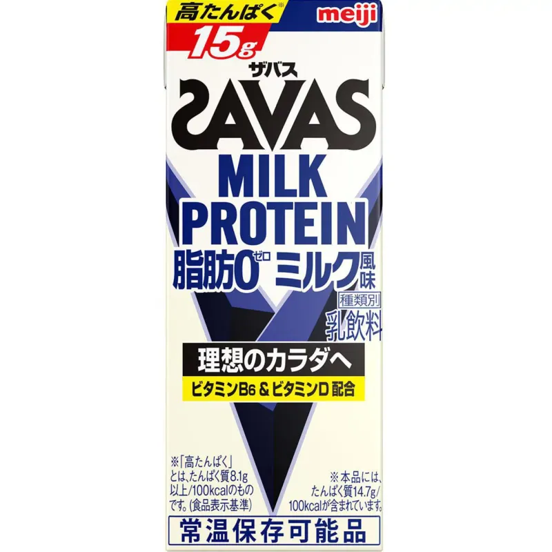 Meiji SAVAS Milk Protein Milk Flavor 200ml