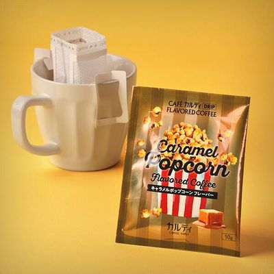 Kaldi, Caramel Popcorn Flavor, Drip Coffee, 1 cup
