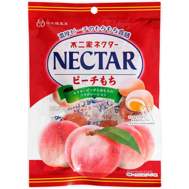 Nihonbashi Kabo × Fujiya Nectar Peach Mochi 100g