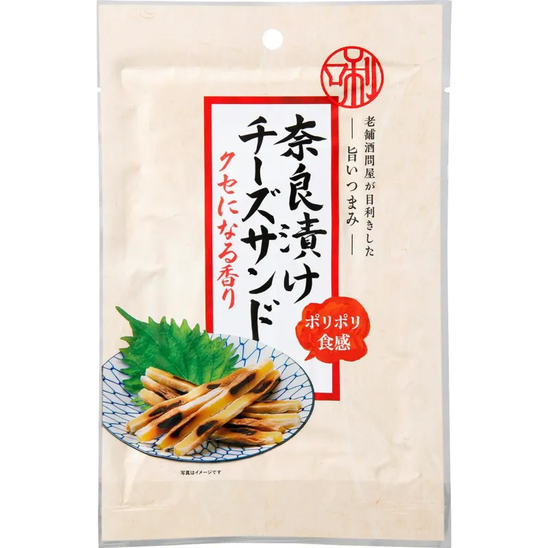 Kokubu Nara-zuke Pickles &amp; Cheese Sandwich Snack 32g