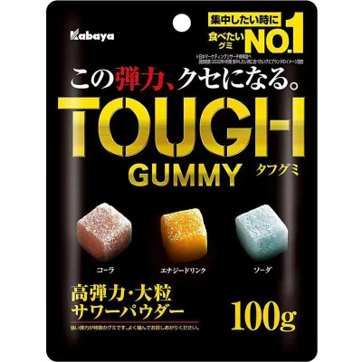 Kabaya Tough Gummy Assortment 100g