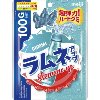 Meiji Ramune Up Hard Gummy 100g