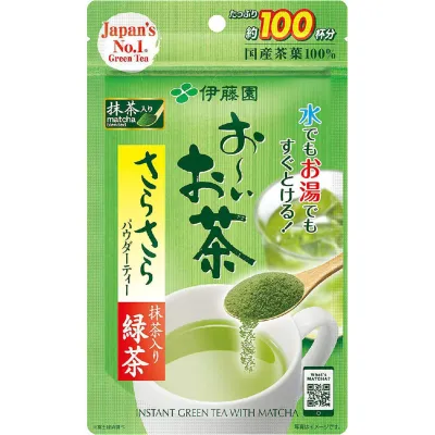 itoen Oi Ocha Instant Green Tea with Matcha (80g)
