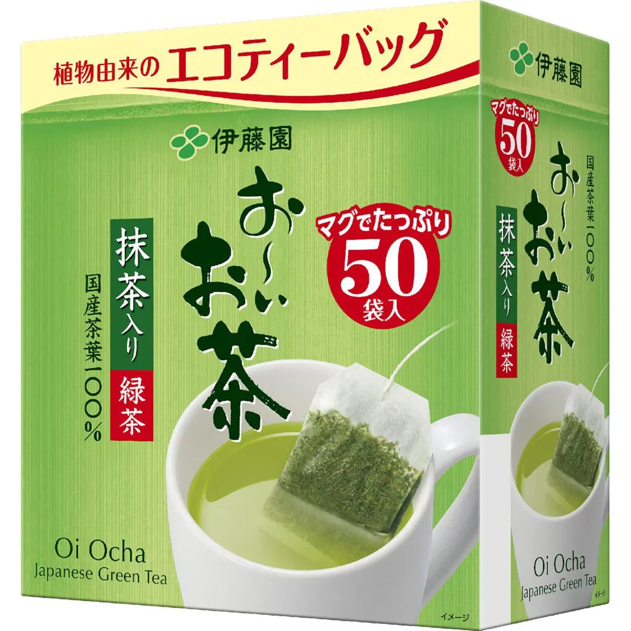 itoen Oi Ocha Eco Green Tea Bags (50 Bags)