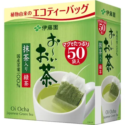 itoen Oi Ocha Eco Green Tea Bags (50 Bags)