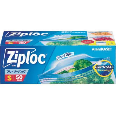 Asahi Kasei Ziploc Freezer Bags S (50 Count)
