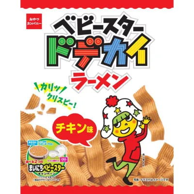 Oyatsu Company Baby Star Dodekai Ramen Chicken Flavor 68g