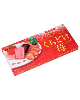 Bourbon Alfort Mini Chocolate Melt-in-the-Mouth Strawberry 12 Pieces