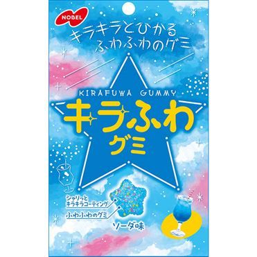 Nobel Kira-Fuwa Gummy Soda 50g