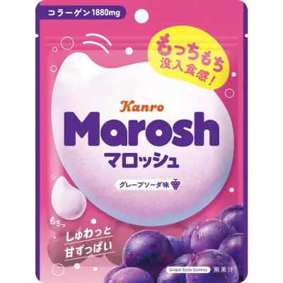 Kanro Marosh Grape Soda Flavor 50g