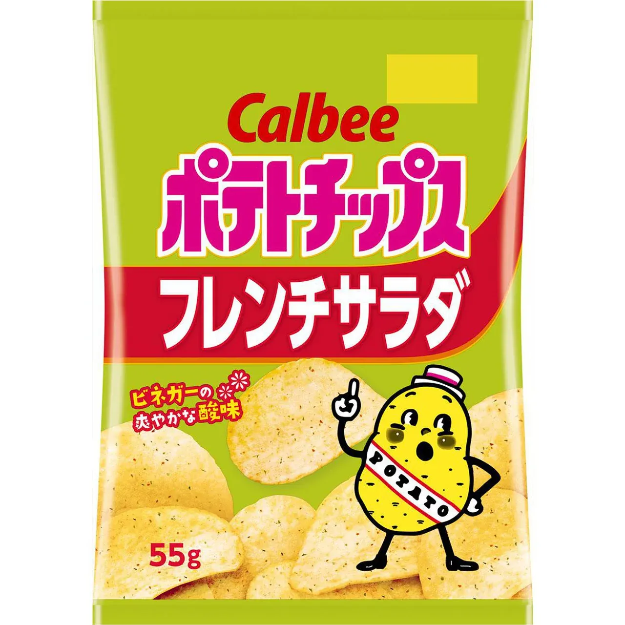 Calbee Potato Chips French Salad Flavor 55g