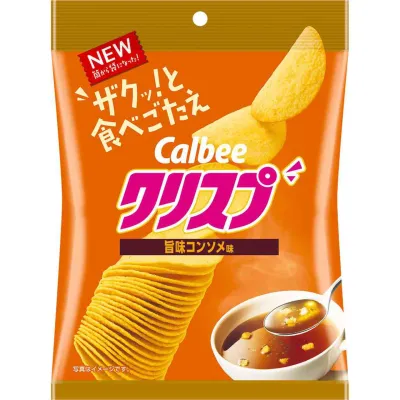 Calbee Crisp Savory Consommé Flavor 45g