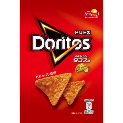 Frito-Lay Doritos Mexican Tacos Flavor Corn Chips 60g