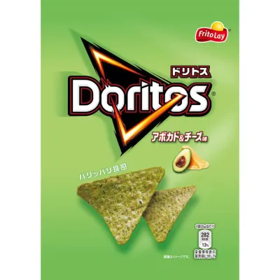 Frito-Lay Doritos Avocado &amp; Cheese Flavor Corn Chips 55g