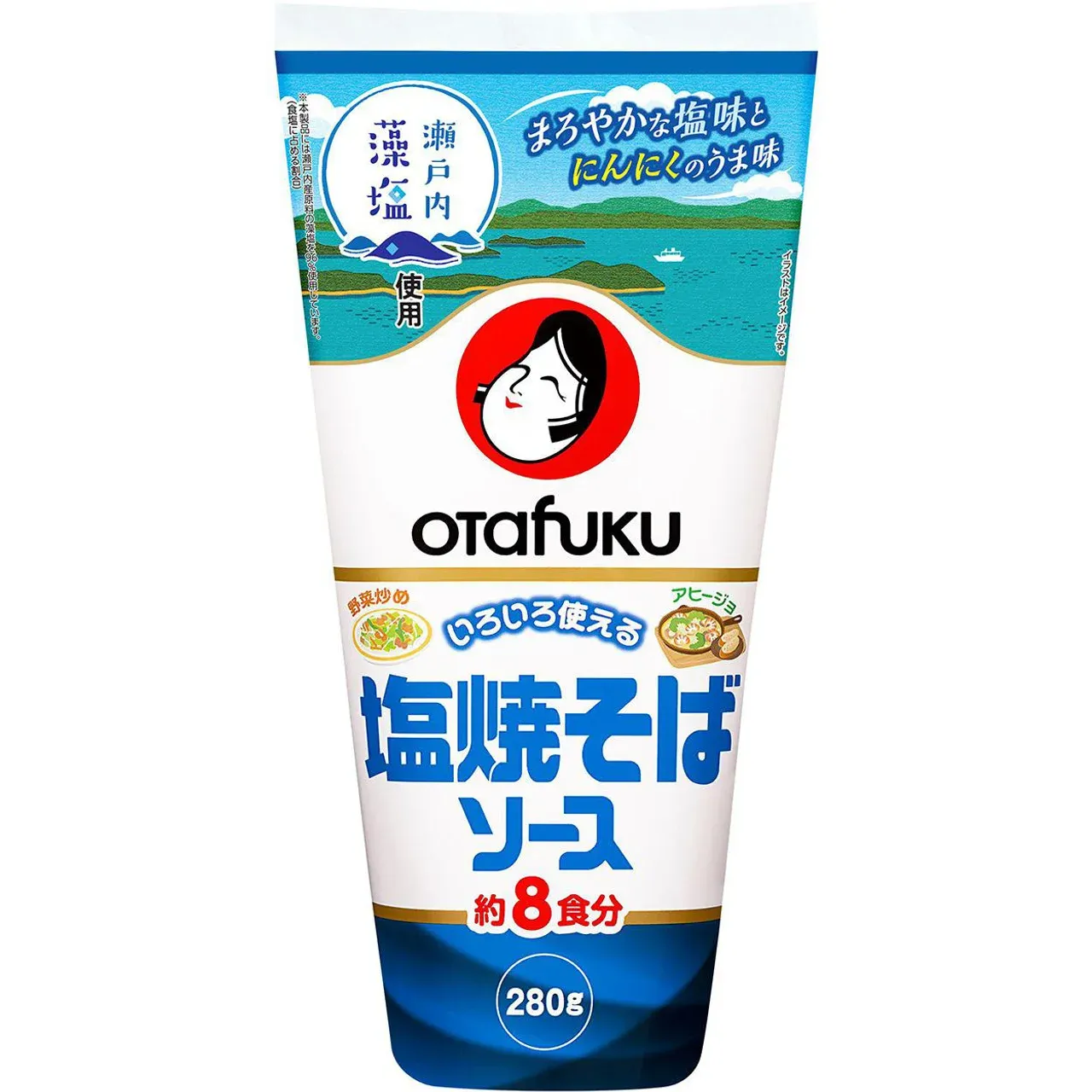 Otafuku Salt Yakisoba Sauce with Setouchi Sea Salt 280g