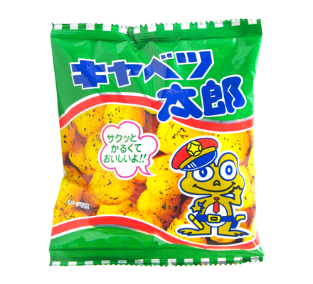 Kado Cabbage Taro Bite-Size Corn Snack 14g