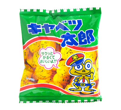 Kado Cabbage Taro Bite-Size Corn Snack 14g
