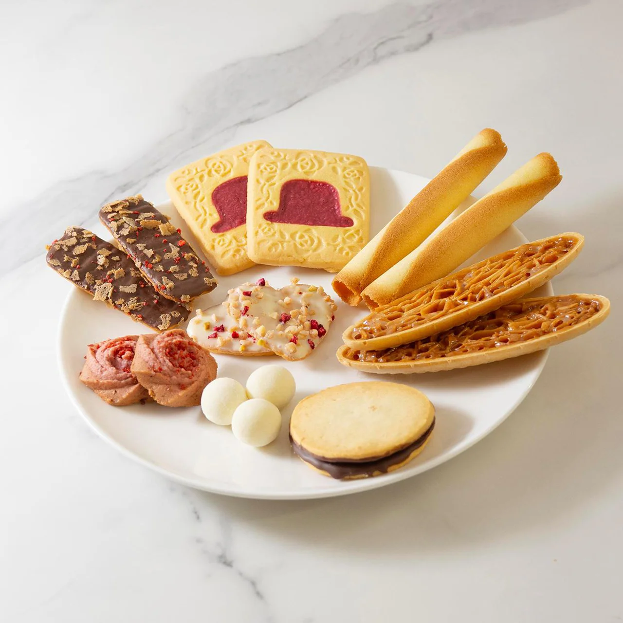 Biscotti M様用　ミニミニPrema、花、真っ白の3体チビぐるみまとめ買 Izumiya, Toyoko Hachiko Cookie Assortment, Shibuya Limited. 東横ハチ公