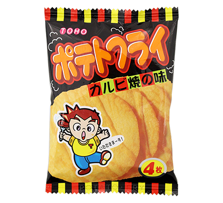Toho Potato Fry Grilled Kalbi Flavor Snack 11g