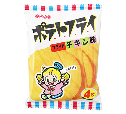 Toho Potato Fry Fried Chicken Flavor Snack 11g