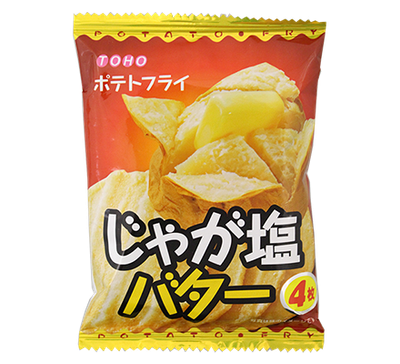 Toho Potato Fry Salt Butter Flavor Snack 11g