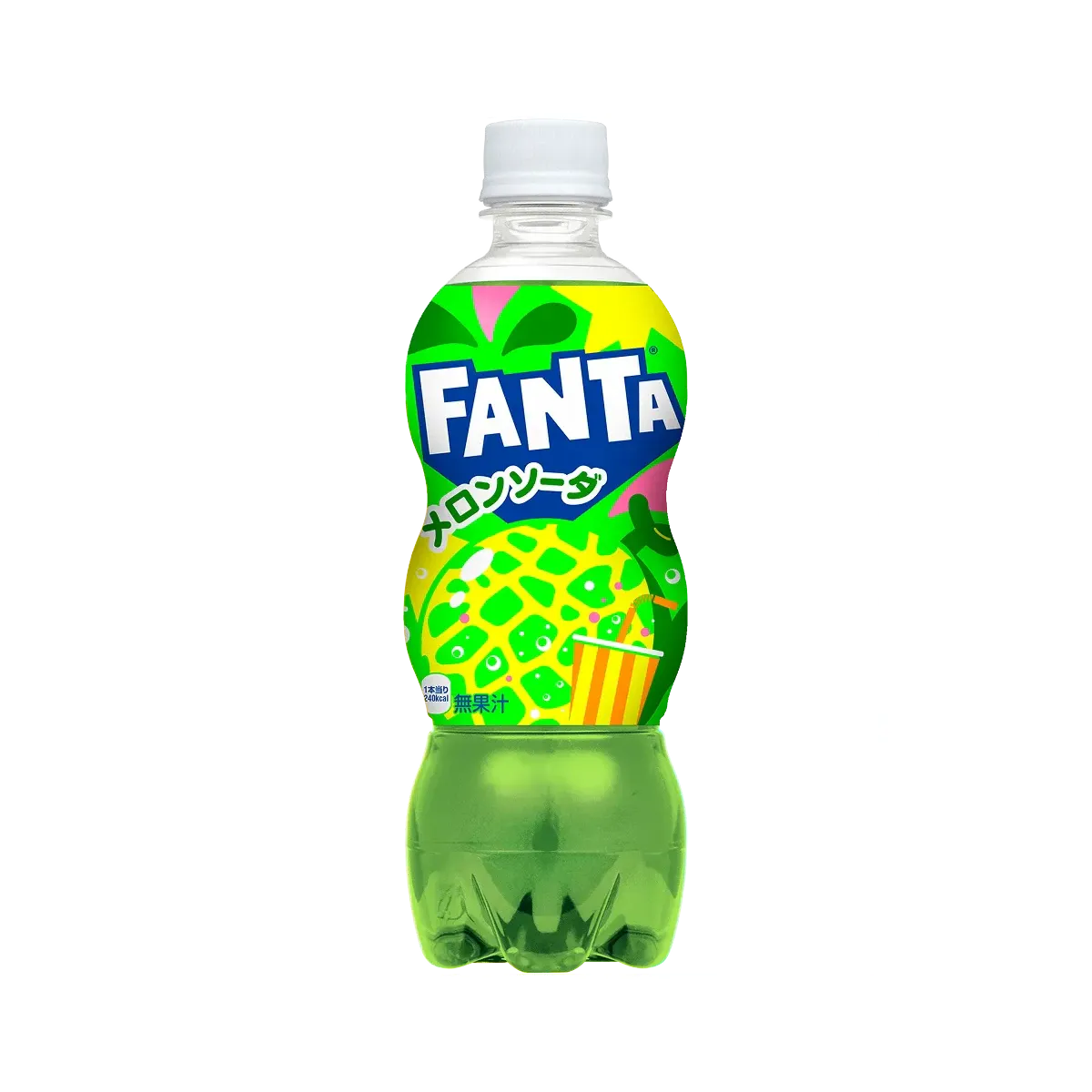 Fanta Melon Soda Japanese Soft Drink 500ml