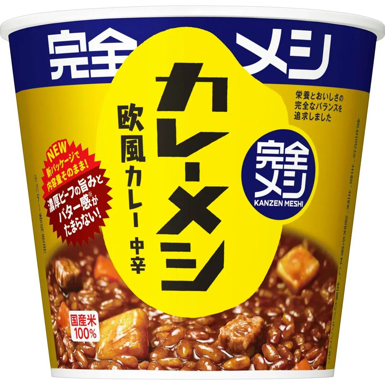 Nissin Complete Meal Curry Meshi European Curry 119g
