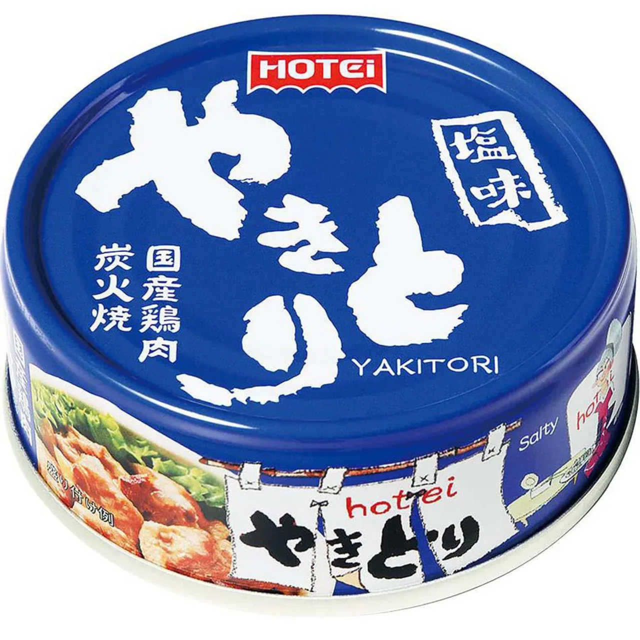 Hotei Yakitori Chicken Salt Flavor, 70g