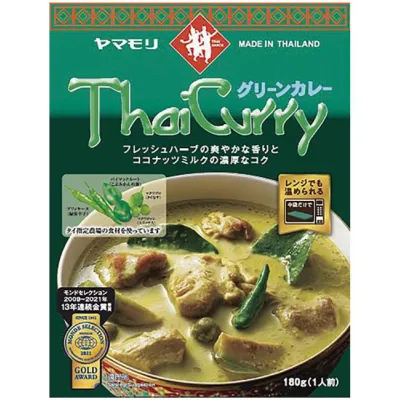 Yamamori Thai Green Curry with Chicken 180g