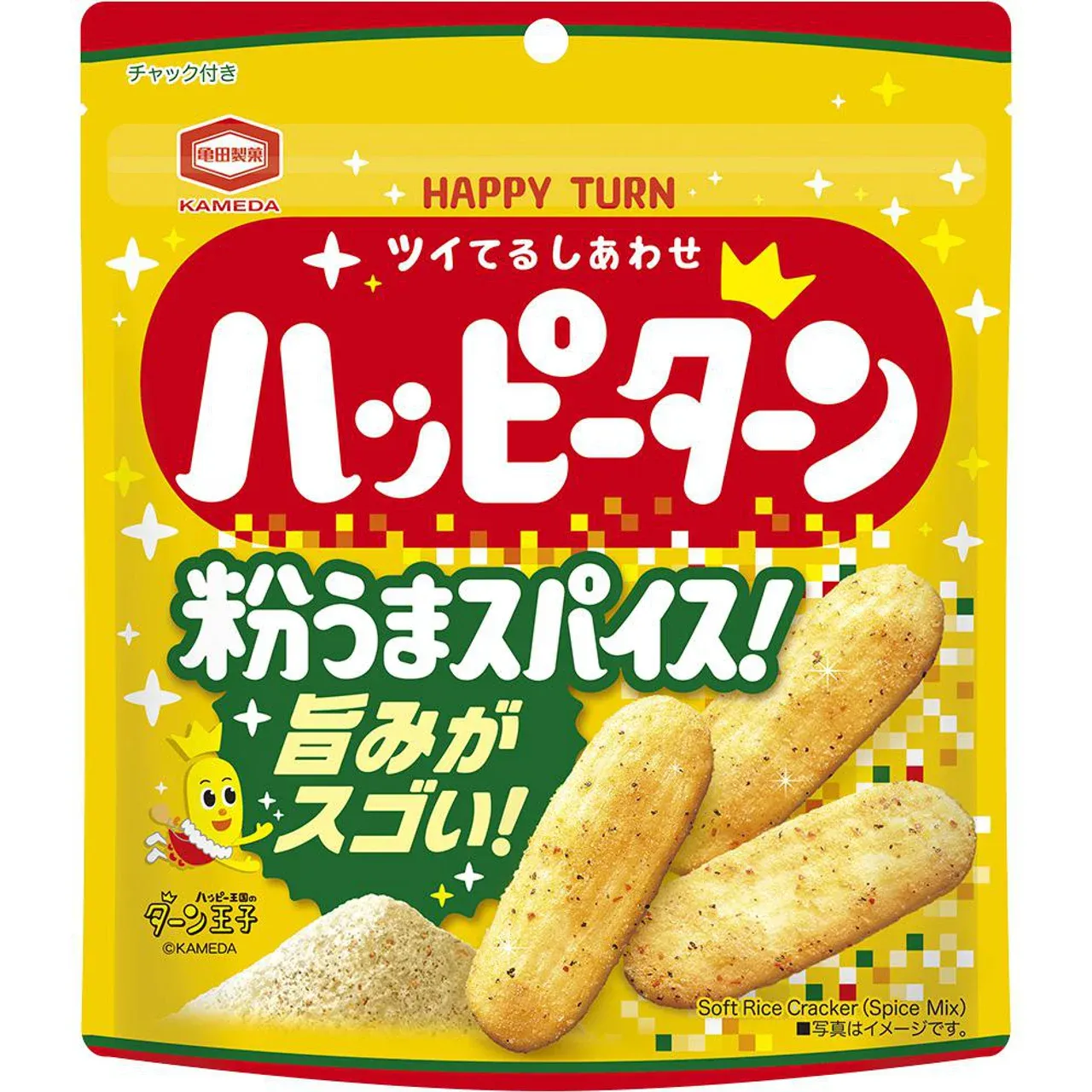 Kameda Happy Turn Spice Rice Crackers 73g