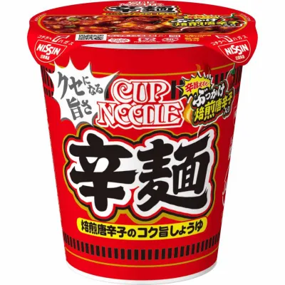 Nissin Cup Noodles Spicy Ramen (Kara-men) 82g