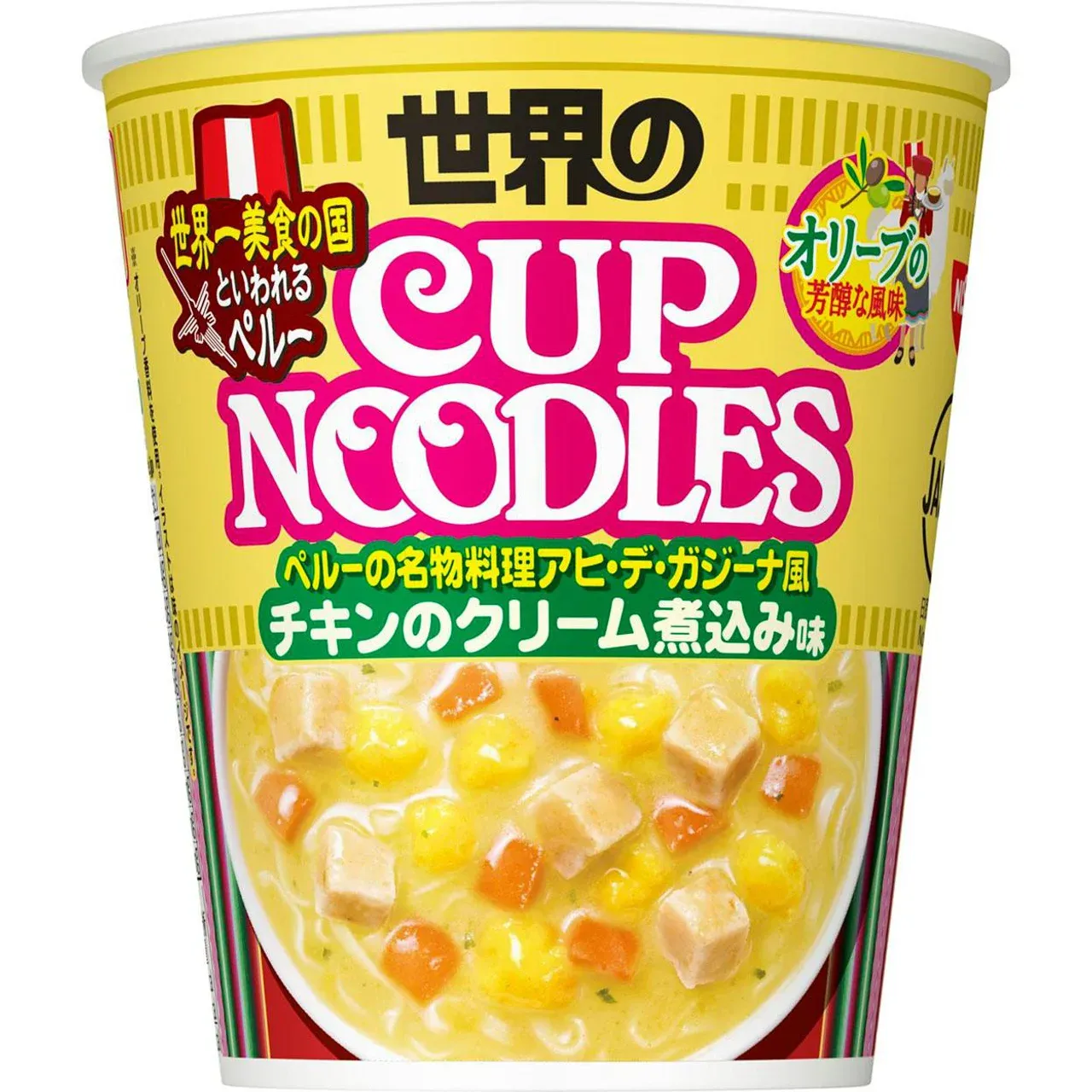 Nissin Cup Noodles Peruvian Chicken Cream Stew Flavor 81g