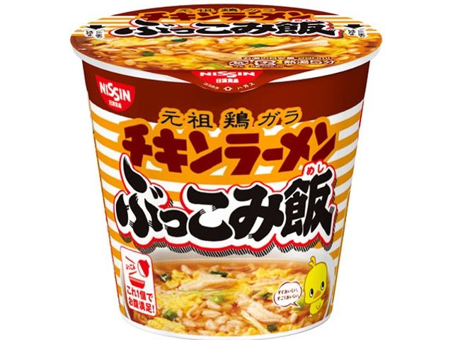 Nissin Chicken Ramen Bukkome Rice Cup (77g)