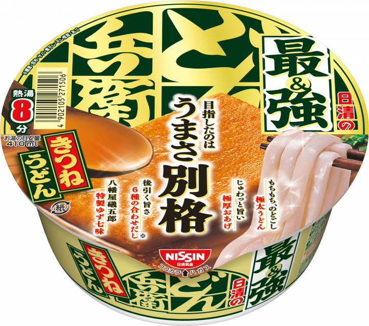 Nissin Strongest Donbei Kitsune Udon Cup (93g)