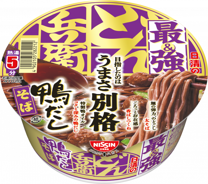 Nissin Strongest Donbei Duck Dashi Soba Cup (103g)
