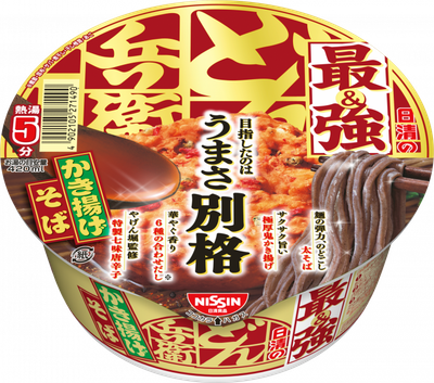 Nissin Strongest Donbei Kakiage Soba Cup (101g)