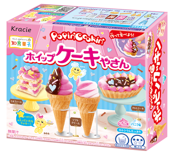 Kracie Popin’ Cookin’ Whipped Cake Yasan DIY Candy Kit 27g