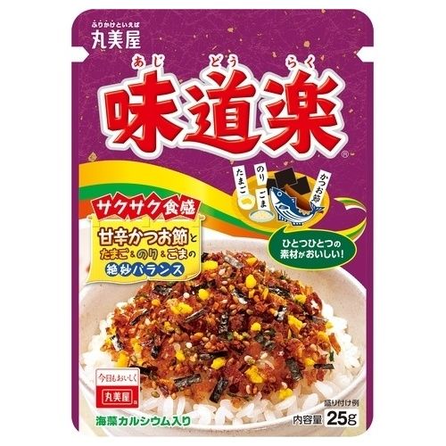 Marumiya Ajidouraku Furikake Rice Seasoning (25g / 52g)