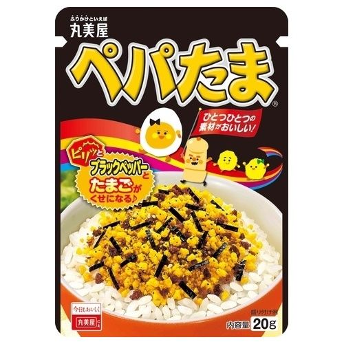 Marumiya Pepa-Tama Furikake Rice Seasoning (20g / 42g), Size: 20g