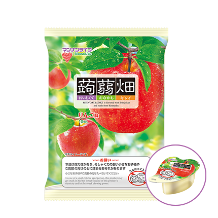 MannanLife Konnyaku Jelly Apple Flavor (25g × 10 pcs)