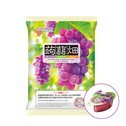 MannanLife Konnyaku Jelly Grape Flavor (25gx10 pcs)