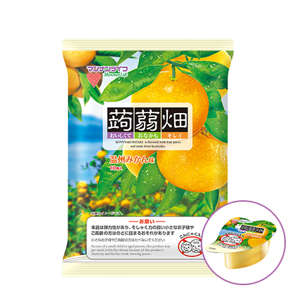 MannanLife Konnyaku Jelly Mandarin Orange Flavor (25g × 10 pcs)