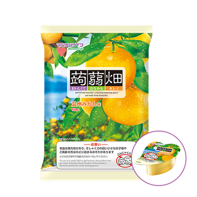 MannanLife Konnyaku Jelly Mandarin Orange Flavor (25g × 10 pcs)