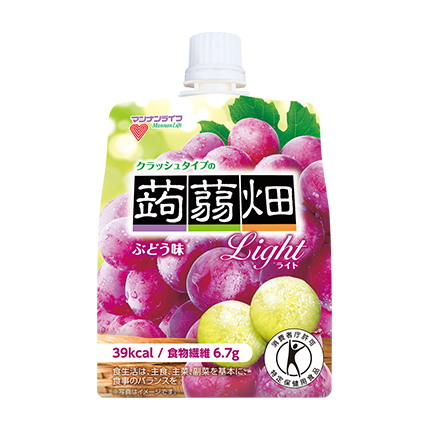 MannanLife Konnyaku Batake Crush Type Light Grape 150g