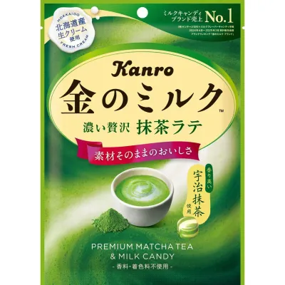 Kanro Kin no Milk Candy Matcha Latte 61g