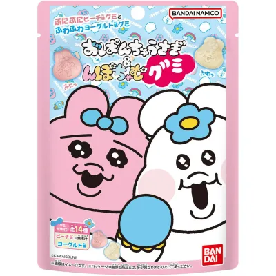 Bandai Opanchu Usagi &amp; Npochamu Gummy 38g