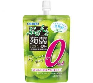 Orihiro Purunto Konjac Jelly Standing Zero Shine Muscat 130g