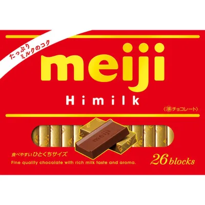 Meiji HiMilk Chocolate BOX 26 Pieces