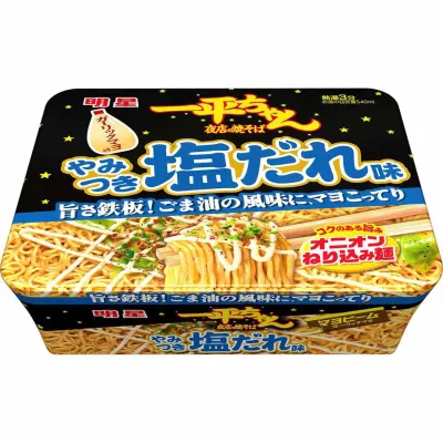 Myojo Ippeichan Yomise no Yakisoba Shio Tare Flavor Cup 130g
