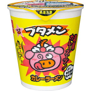 Oyatsu Company Butamen Curry Ramen Cup 35g